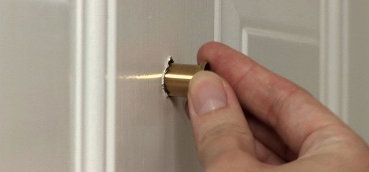 peephole door repair in Oildale